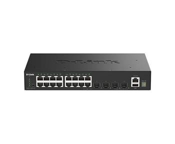 D-Link 16 Ports GE + 4 Ports 10G SFP+ Smart Managed Switch - DGS-1530-20/E