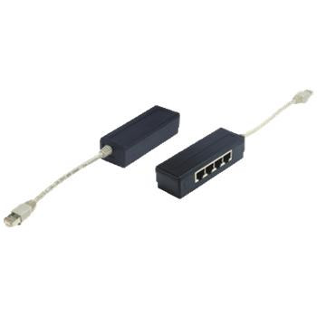 DATACOM ISDN adaptér STP CAT5E 1:4 RJ45