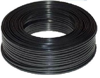 DATACOM Telefonní kabel 6-žilový lanko 100m černý