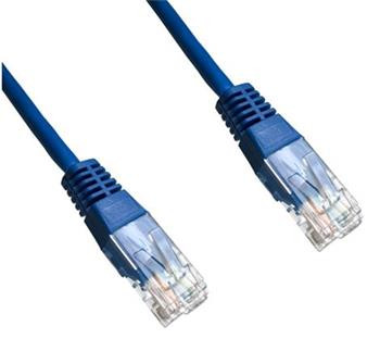 DATACOM Patch cord UTP CAT6 3m modrý