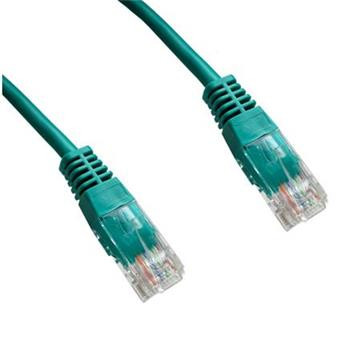 DATACOM Patch cord UTP CAT5E 3m zelený