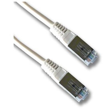 DATACOM Patch cord FTP CAT5E 0,5m bílý