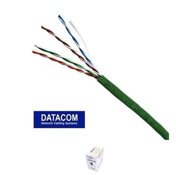 DATACOM UTP lanko CAT5E  PVC  305m box zelený