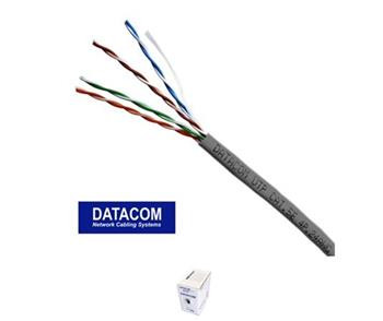 DATACOM UTP lanko CAT5E  LSOH  305m box šedý