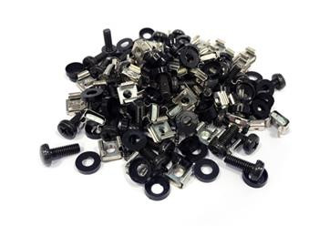DATACOM Montážní sada  M6  (50ks / bal.) - 16mm BLACK
