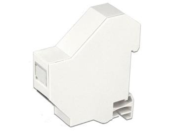 Delock kryt Keystone redukce pro montáž na DIN lištu