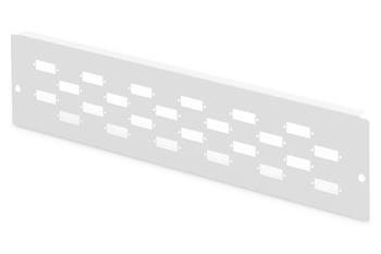 Digitus Adaptérová deska pro DN-96800L-2, šedá (RAL 7035) 24x SC-DX, LC-QD