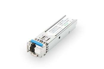 1.25 Gbps BiDi WDM SFP Module, Up to 20km  with DDM support, Singlemode, LC Simplex Connector 1000Base-LX, Tx1310nm/Rx1550nm