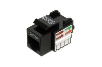DIGITUS Keystone Jack CAT 5e, nestíněný RJ45 na LSA, barva bílá