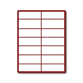 etikety Samolepiace 105x42,3 univerzálne biele (1000 listov A4/bal.)