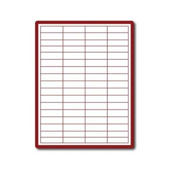 etikety Samolepiace 48,5x16,9 univerzálne biele 68ks/A4 (1000 listov A4/bal.)