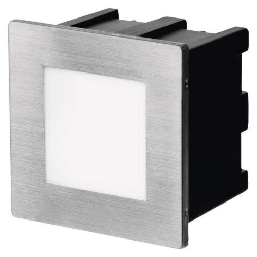 LED orientačné vstavané svietidlo AMAL 80×80 2W neutr. b.,IP65