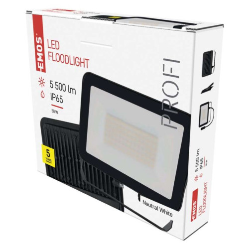 LED reflektor INOVO, 50W neutrálna biela