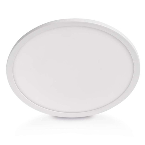 LED prisadené svietidlo FLORI okrúhle, biele, 18W, neutrálna biela