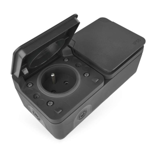 EMOS Cyklone zásuvka dvojnásobná IP55