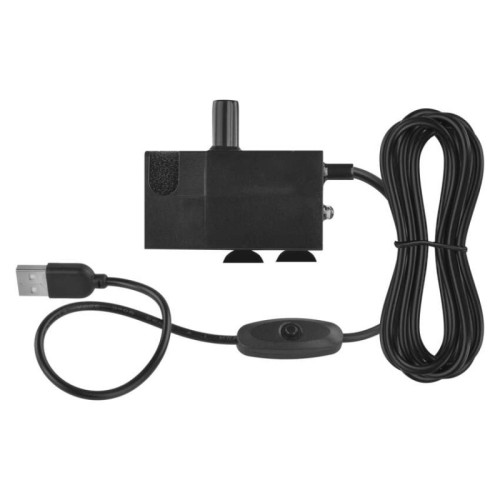 Náhradné vodné čerpadlo pre inteligentné vodné fontány, čierne