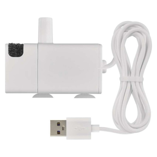 Náhradné vodné čerpadlo pre vodné fontány, biele