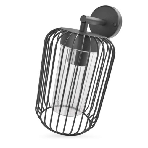 Zahradné nástenné svietidlo SALVIA, 20,8 x 16 x 28,5 cm, 1 x E27, 15 W