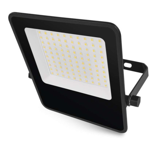 LED reflektor VISIO čierny, 50 W neutrálna biela