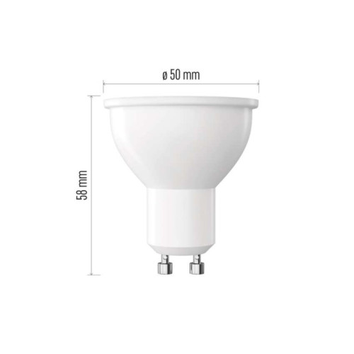 LED žiarovka Classic MR16 / GU10 / 7 W (60 W) / 800 lm / teplá biela / stmievateľné