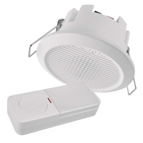 Domový drôtový/bezdrôtový zvonček P57103, vstavaný