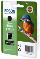 EPSON cartridge T1591 photo black (ledňáček)