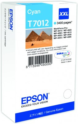 EPSON cartridge T7012 cyan (WorkForce)