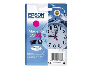 EPSON cartridge T2713 magenta (budík)  XL