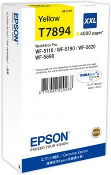 EPSON cartridge T7894 yellow (WorkForce5)