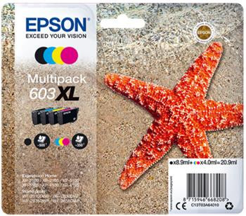EPSON cartridge T03A640 (black/cyan/magenta/yellow) multipack XL (hvězdice)