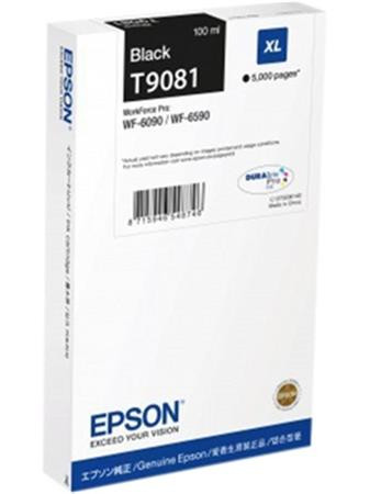 EPSON cartridge T9081 black  XL  (WF-6xxx)