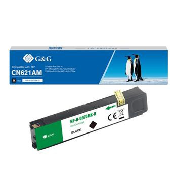 alt. kazeta G&G pre HP 970BK  Officejet Pro X451dn / X551dw / Officejet Pro X476dw / X476dn / X576dw Multifunction (110ml)