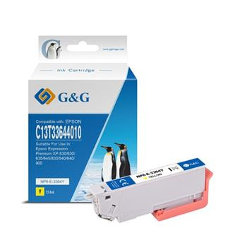 alt. kazeta G&G (EPSON C13T33644010 pre EPSON Expression Premium XP-530 ( C11CE81402) EPSON Expression Premiu (11.0ml)