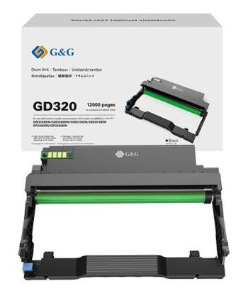 orig. valec G&G GD320 pre GP3300DW, GM3310DW (12000 str.)