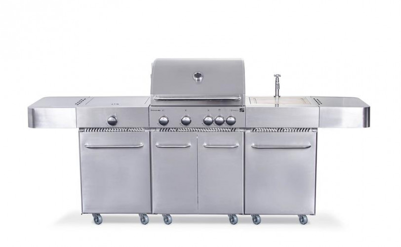Plynový gril G21 Arizona, BBQ kuchyňa Premium Line 6 horákov + zadarmo redukčný ventil