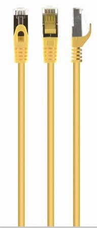 GEMBIRD Patch kabel S/FTP Cat. 6A LSZH, žlutý, 3 m
