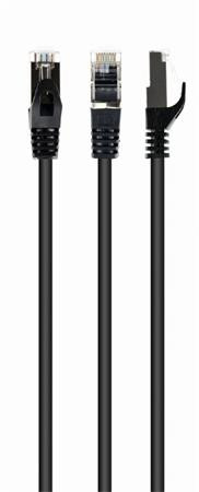 Gembird S/FTP Cat 6A propojovací kabel LSZH, černý, 10m