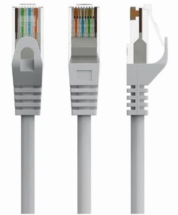 GEMBIRD PP6U-20M UTP Cat6 Patch cord šedý 20 m