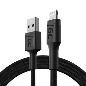 Green Cell Cable GC PowerStream USB-A - Lightning 120cm quick charge Apple 2.4A