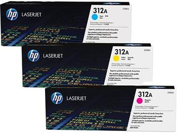 HP toner 312A/CMY/3x2700 stran/3-pack