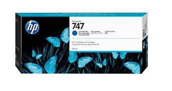 HP Ink Cartridge 747/Chromatic Blue/300 ml