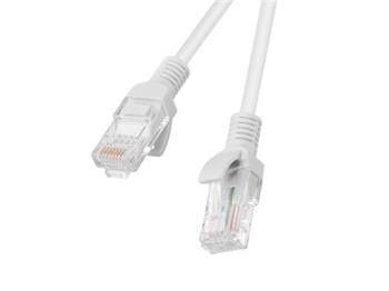 LANBERG Patch kabel CAT.6 UTP 5M šedý Fluke Passed  