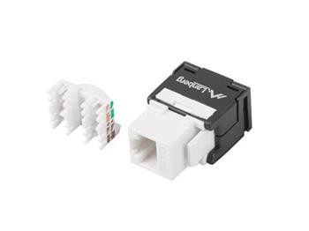 LANBERG KEYSTONE MODULE TOOLLESS RJ45->LSA CAT.6A UTP 180°  