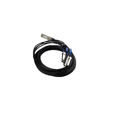 MikroTik XQ+BC0003-XS+ - 100G DAC kabel, QSFP28 na 4x SFP28, 3m