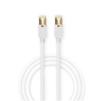 Nedis CCBW85221WT50 - CAT6 S/FTP Síťový Kabel | RJ45 (8P8C) Zástrčka – RJ45 (8P8C) Zástrčka | 5 m | Bílá barva