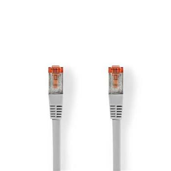 Nedis CCGB85221GY50 - Síťový Kabel Cat 6 S / FTP | RJ45 (8P8C) Zástrčka - RJ45 (8P8C) Zástrčka | 5 m | Šedá barva