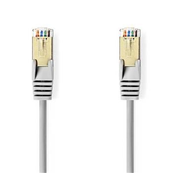Nedis CCGL85121GY05 - Síťový Kabel Cat 5e SF/UTP | RJ45 Zástrčka - RJ45  Zástrčka | 0,5 m | Šedá