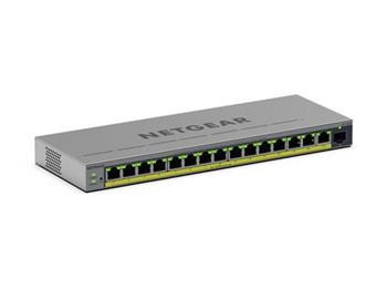 Netgear 16PT GIGABIT UNMANAGEABLE PLUS SWITCH W/ POE+ 