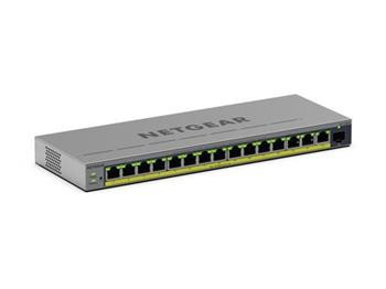 Netgear 16PT GIGABIT UNMANAGEABLE PLUS SWITCH W/ POE+ 