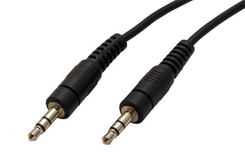 Kábel propojovací audio Jack 3,5(M) - Jack 3,5(M), 1m